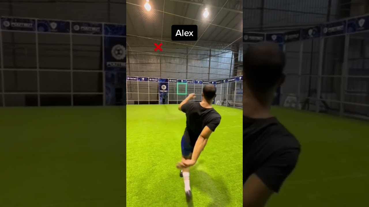 Chest Control + Side Volley Challenge 