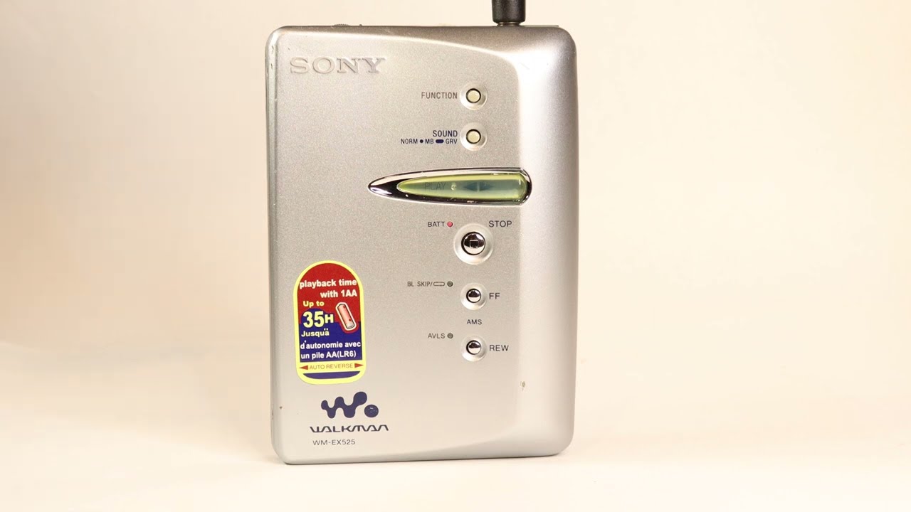 Sony Walkman Cassette Player WM-EX522 - (Fully Operational) Serial No:  5037714