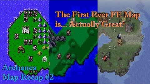 Does the First Fire Emblem Map Hold Up? || Archanea Map Recap ep2: Chapter 1 - Marth Embarks