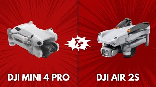 DJI Mini 4 Pro Vs DJI Air 2S : Ultimate Drone Comparison 2024!