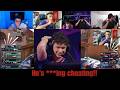 PRX SOMETHING HACKING ON LAN | Streamers React to Insane Shot #valorant #foryou #esports