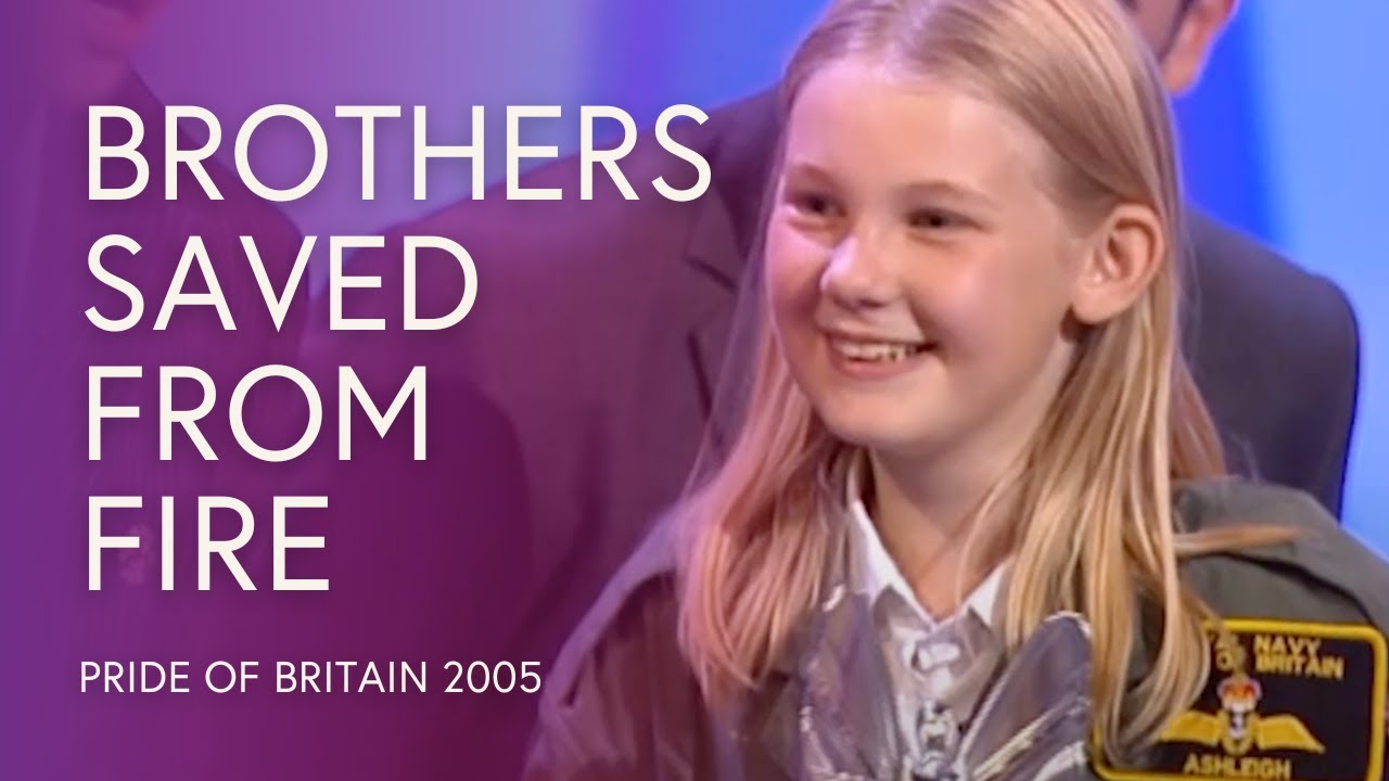 Ashleigh Huxley: Sister Saves Brother from Fire Despite Horrific Injury | Pride of Britain 2005
