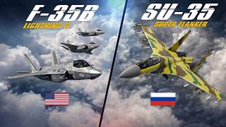 Flight Of 3x F-35A Lightning II Vs Su-35 Super Flanker | Digital Combat Simulator | DCS | Flight Of 3x F-35A Lightning II Vs Su-35 Super Flanker | Digital Combat Simulator | DCS |