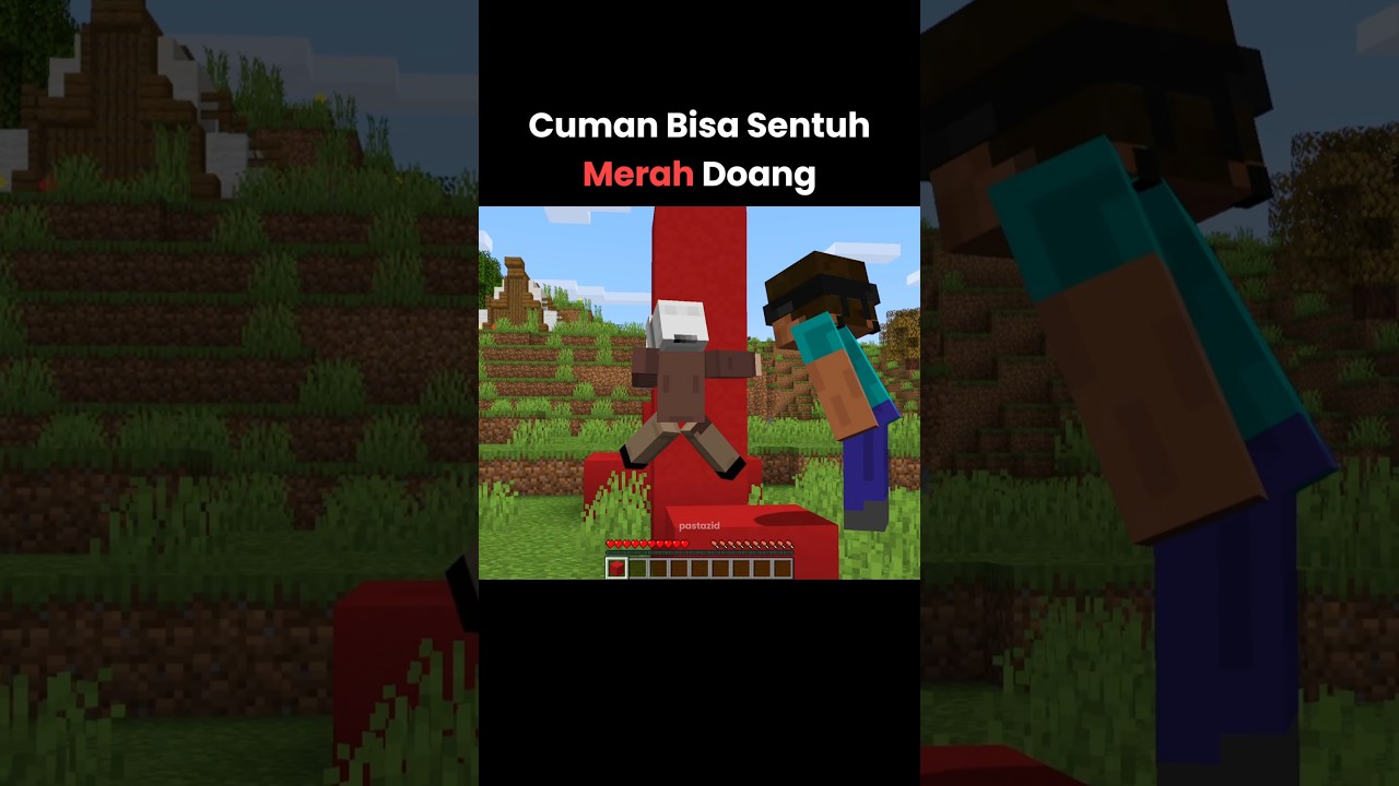 Gimana Kalo Minecraft Tapi Cuman Bisa Sentuh Warna Merah