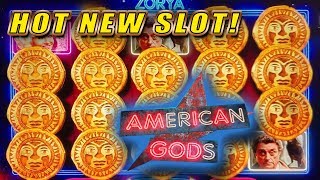 BIG WILD WINS ON AMERICAN GODS ★ HOT NEW SLOT MACHINE! ➜ BONUSES & LIVE PLAY