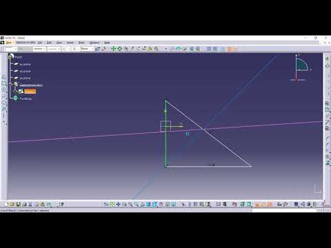 Bisecting Line Command | Part Design Module | Mechanical Design | CAE made easy