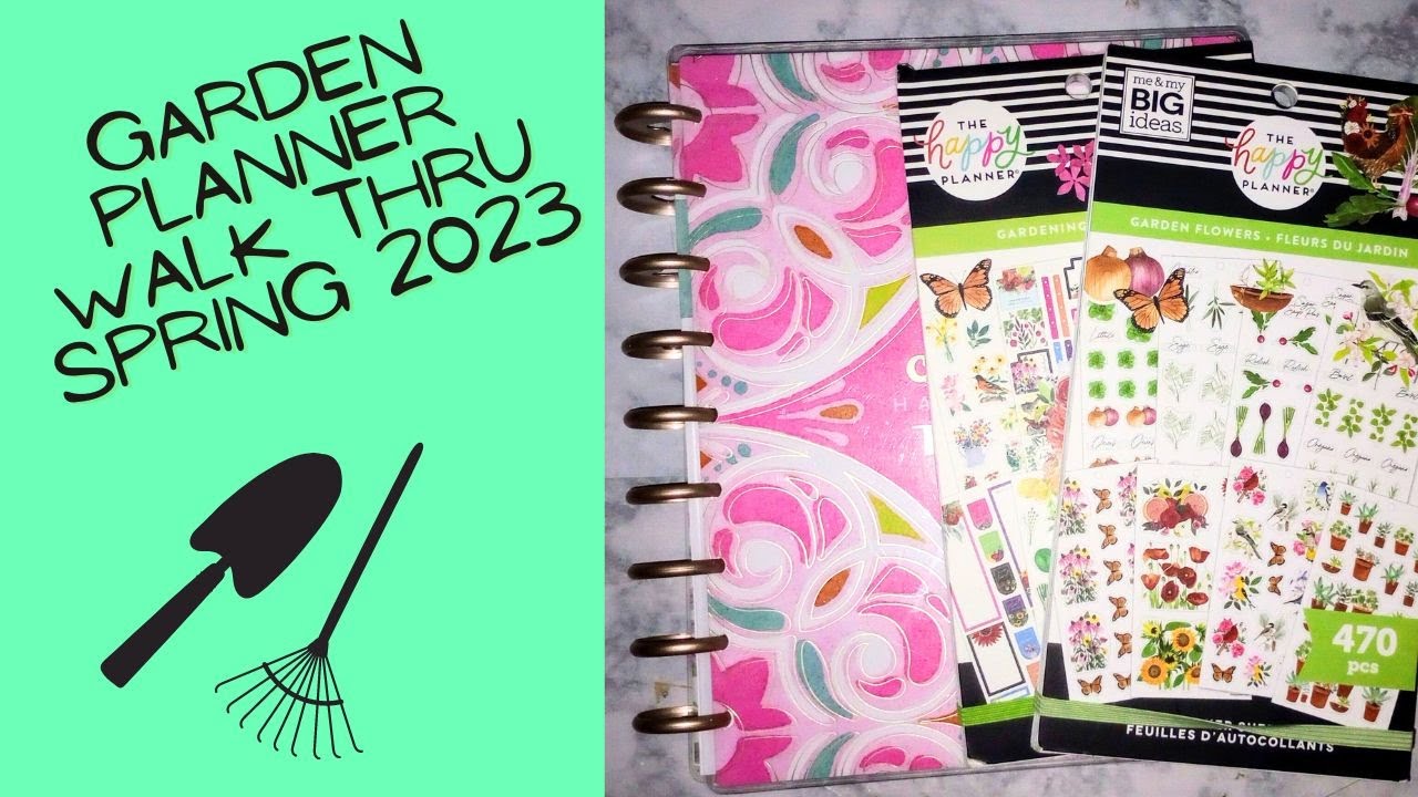 Happy Planner Garden Planner Walk Thru 2023 HP YouTube