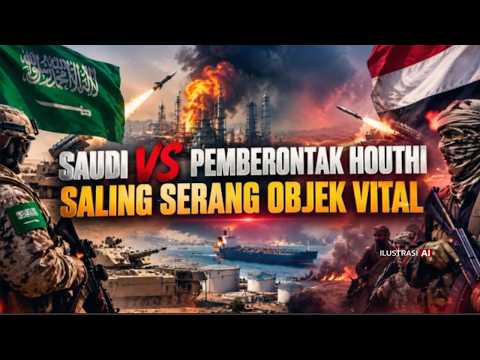 Perang Timur Tengah Meluas, Saudi Vs Pemberontak Houthi Saling Serang Objek Vital | Kabar Petang
