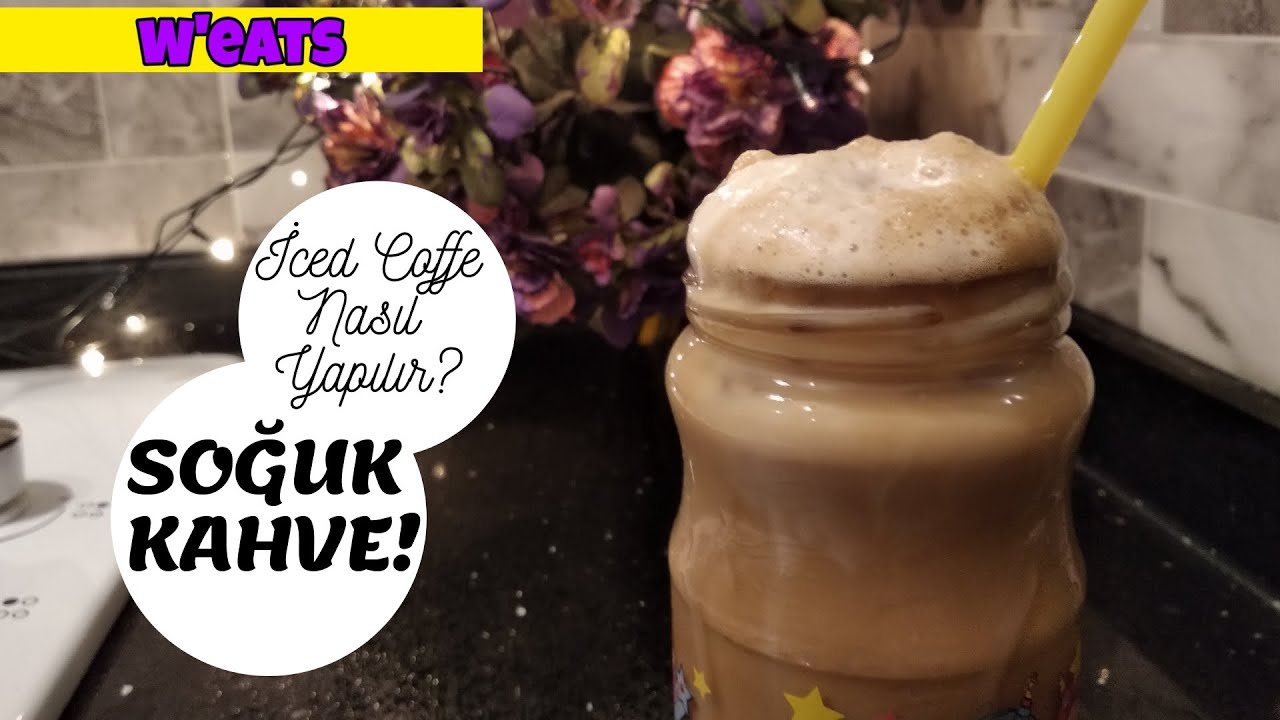 2 DAKİKADA SOĞUK KAHVE TARİFİ!How to make İced Coffee?Just 2 Minutes