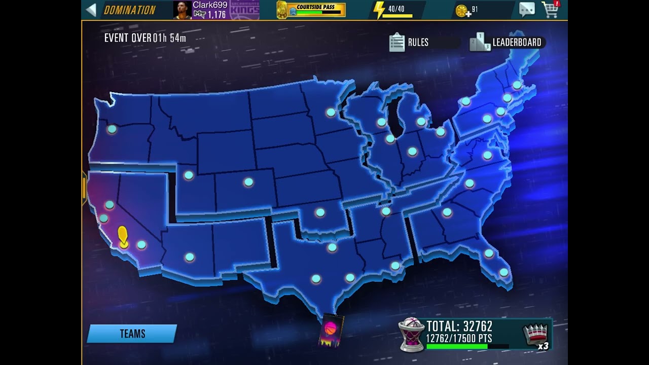 Claiming Domination Rewards