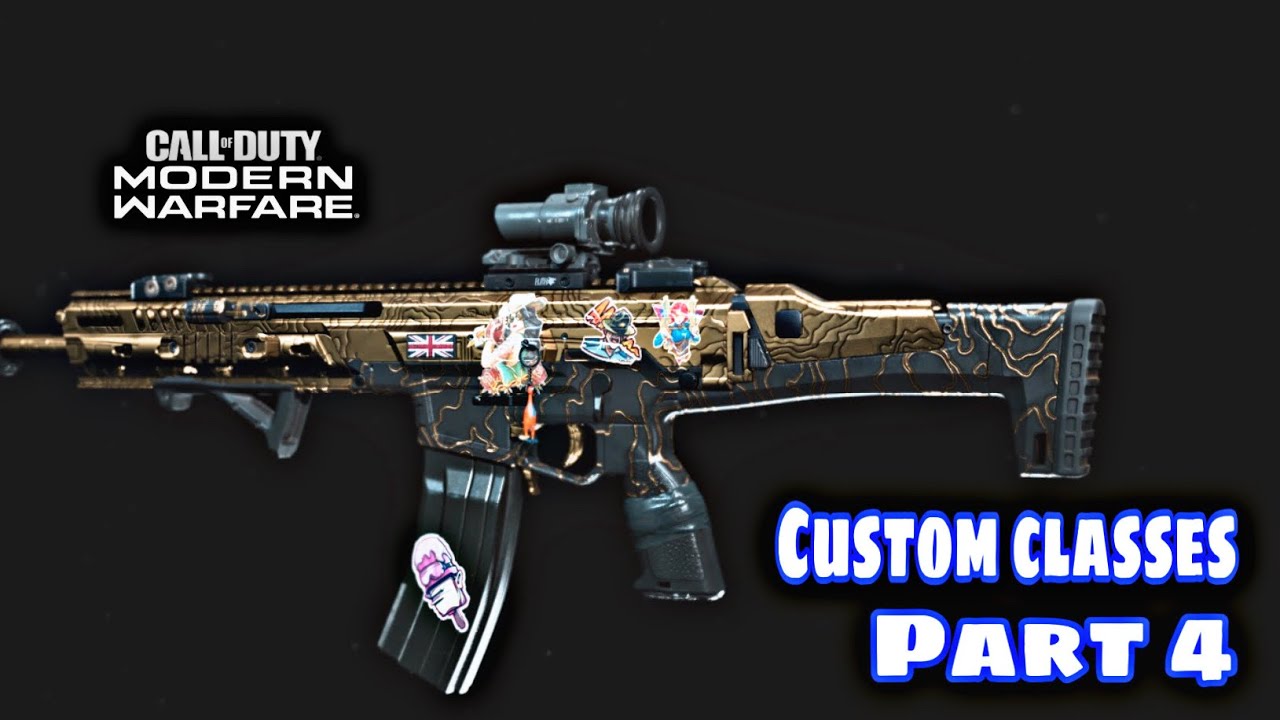 Custom Classes Cod Callofduty custom classes part4 (Kilo 141) - YouTube