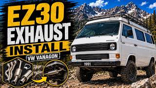 Installing the Rocky Mountain Westy H6 Exhaust | EZ30 Vanagon Swap Part 7