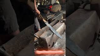 from 1 steel can produce 2 kitchen knives 🔪#Handcrafts #Tools #Hammer #Handcrafts #USA #blacksmith