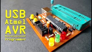 USB Atmel AVR Microcontroller Programmer
