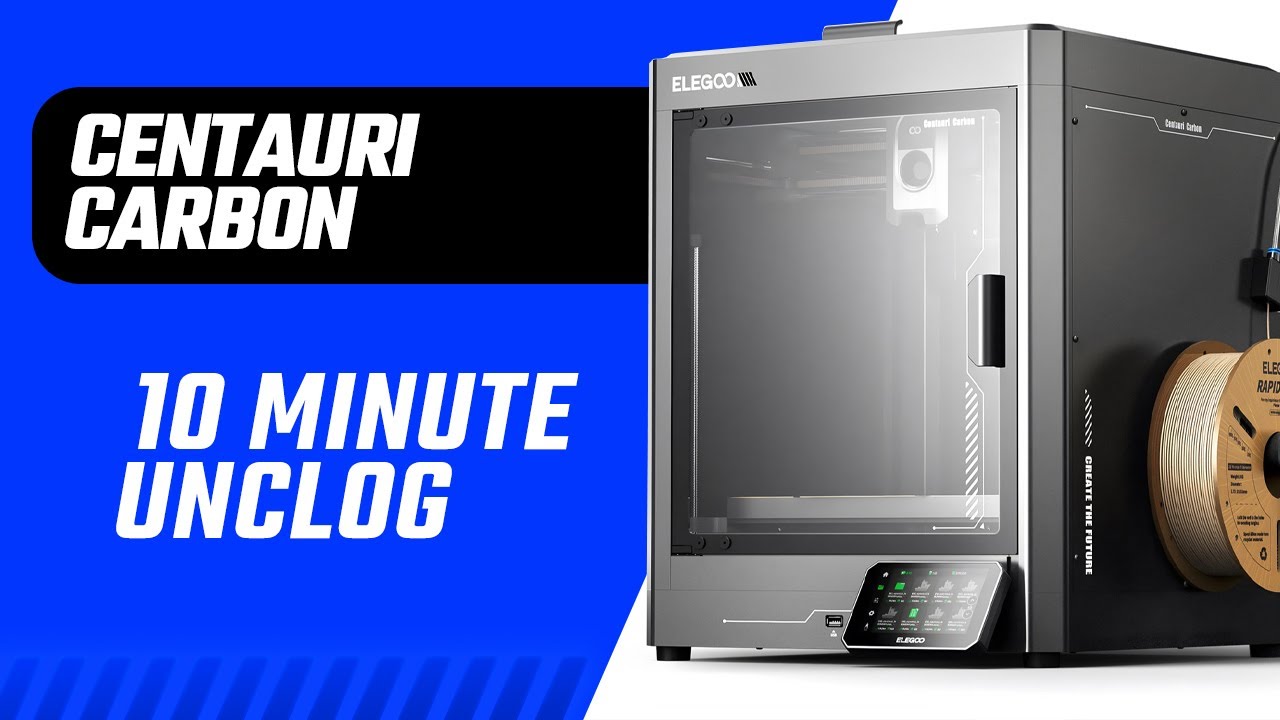 I Fixed My Centauri Carbon Clog in 10 Minutes Here's How