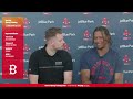 Brayan Bello Speaks LIVE at JetBlue Park