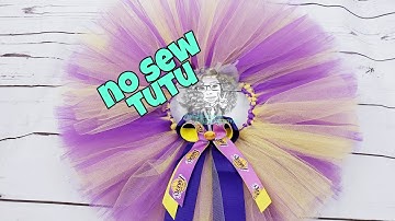 HOW TO MAKE A NO SEW Extra Fluffy TUTU TUTORIAL