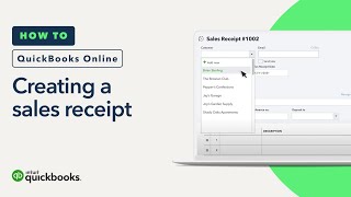 How to create a sales receipt in QuickBooks Online screenshot 2