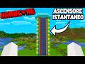 HO CREATO L'ASCENSORE PIÙ VELOCE DI MINECRAFT IN HARDCORE - Ep. 140