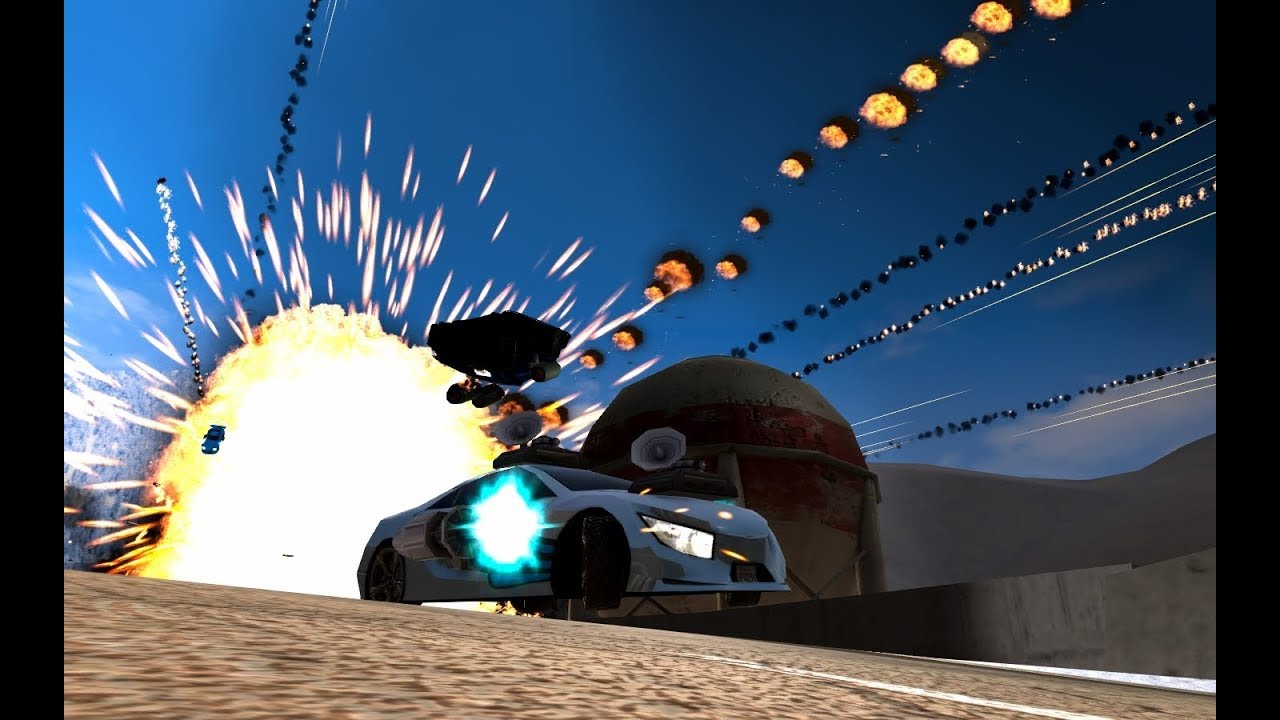 Burnin' Rubber 5 HD: Glaciation [Track mod] - A highly explosive racetrack on an high-placed mountain pass. Credits to siri hatfir for sending me the bodykit vulcan!