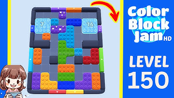 Color Block Jam Level 150 Solution Walkthrough