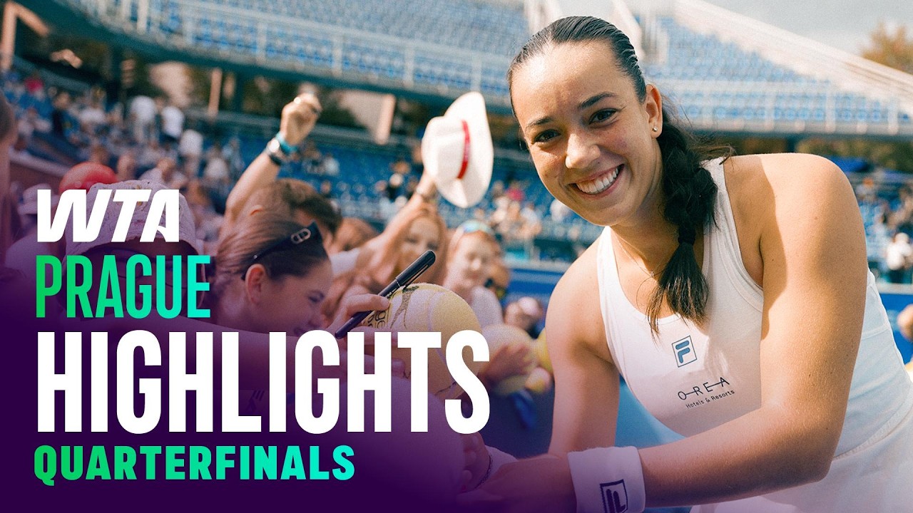 Quarterfinals in Prague | WTA Match Highlights