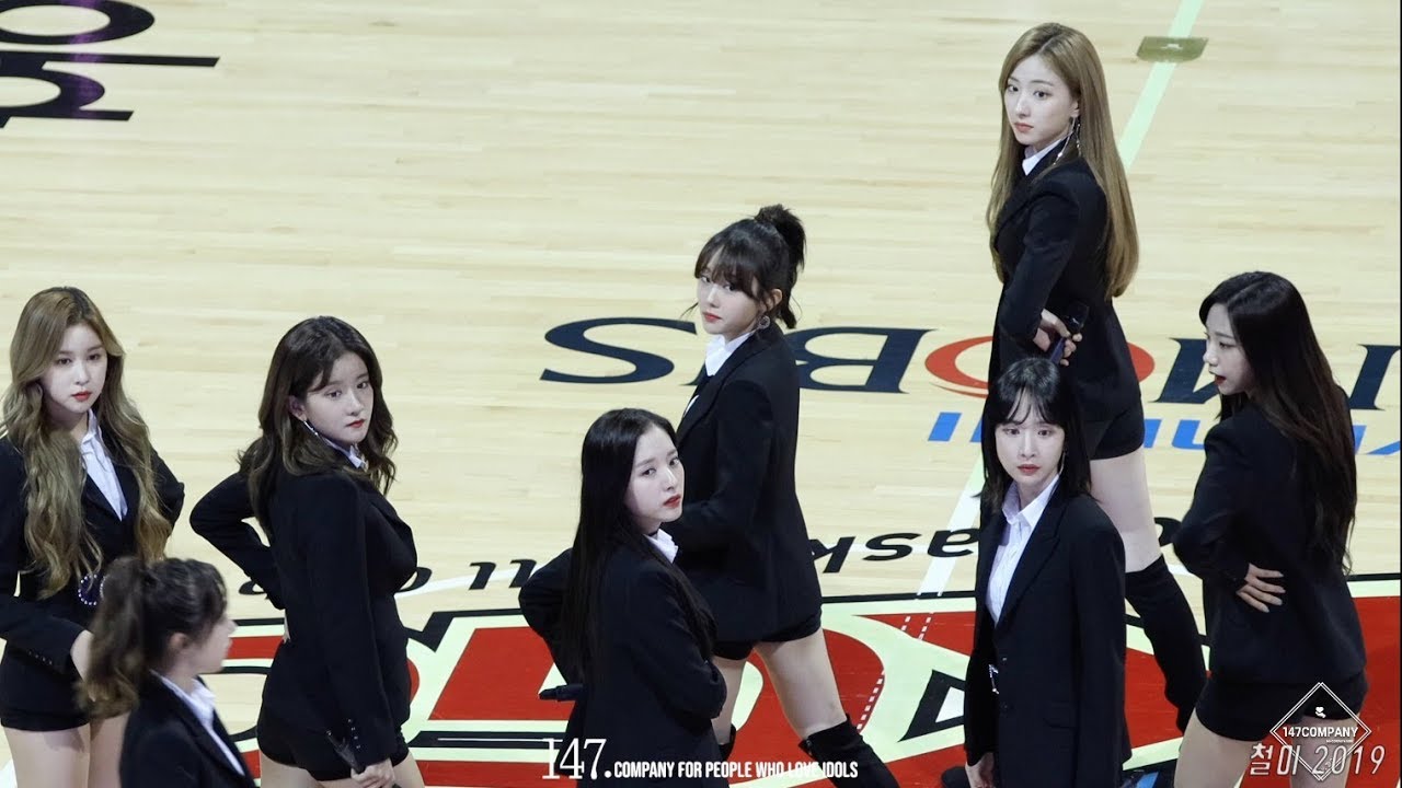 WJSN full talk 우주소녀 전체 멘트 뒷모습 191006 4k BY 147Company 안양kcg인삼공사 프로농구 직캠 fancam