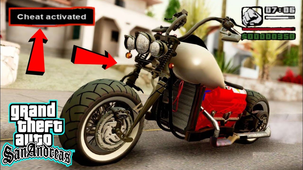 Gta San Andreas Bike Cheat Code (2024) Bike Cheat in Gta San