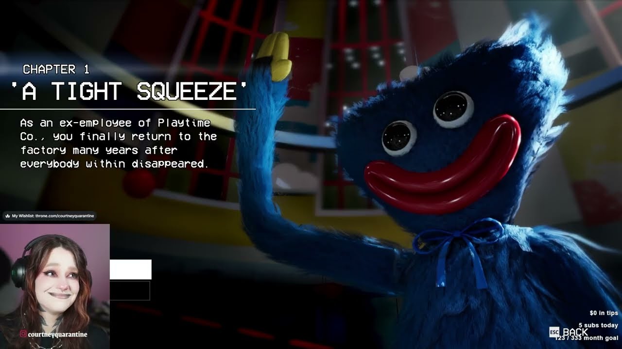 POPPY PLAYTIME CHAPTER ONE PLAYTHROUGH