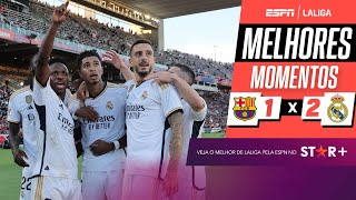 Thumbnail for Bellingham marca duas vezes, Real Madrid vira contra o Barcelona e vence o El Clásico fora de casa