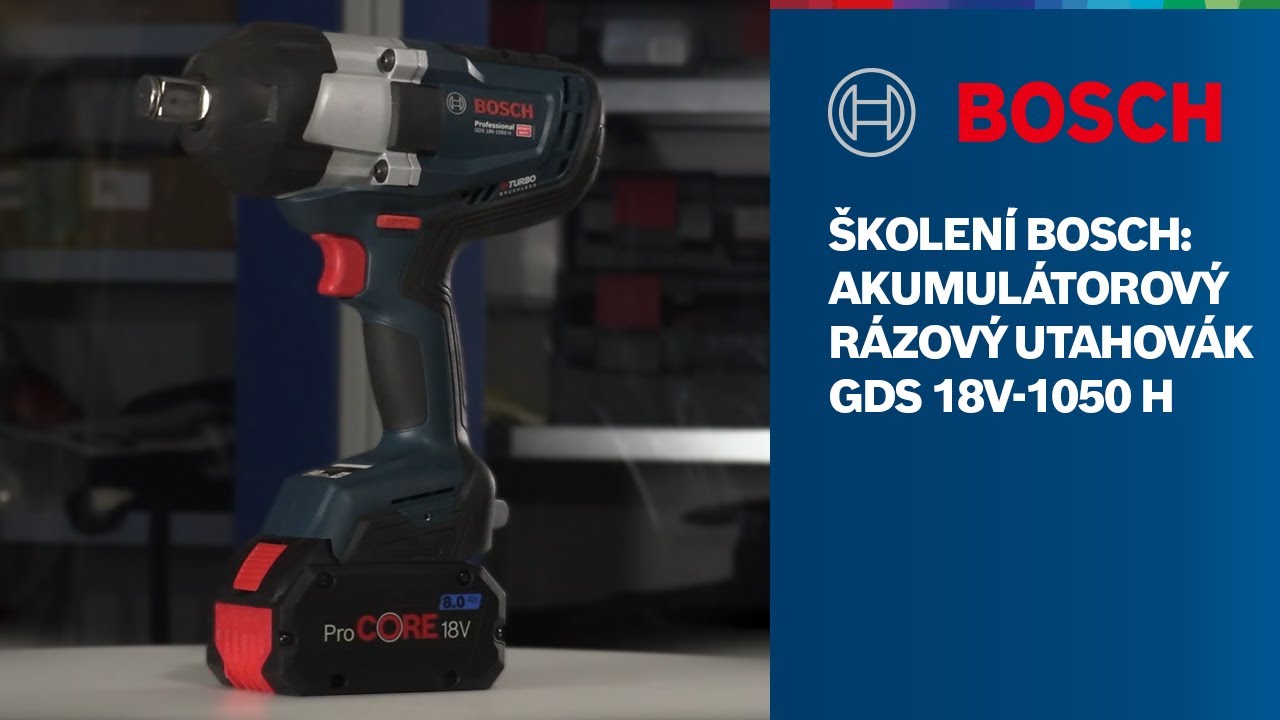 Akumulátorový rázový utahovák GDS 18V-1050 H Professional 