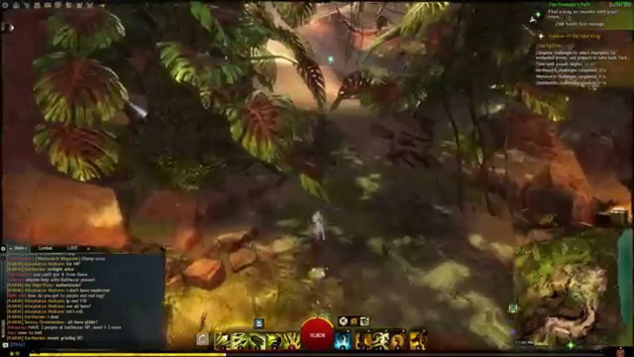 GW2 HoT - Auric Basin Hero and Vista at Burnisher Quarry