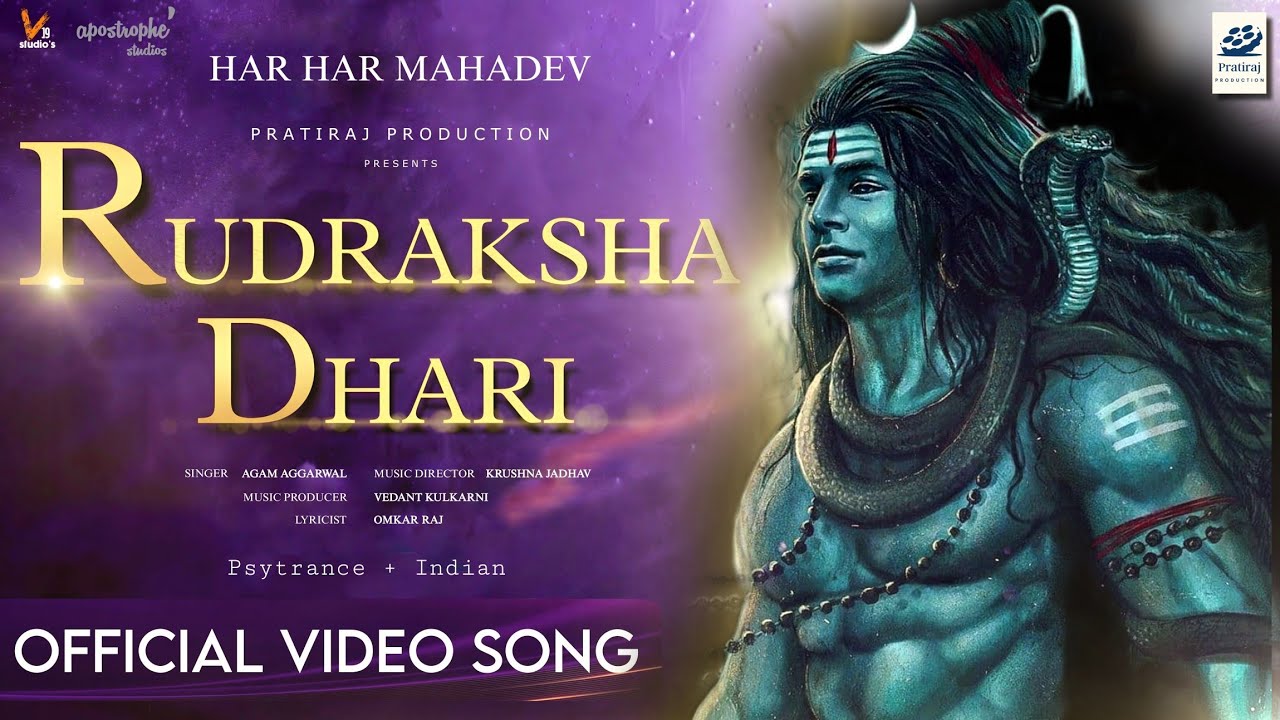 Rudraksha Dhari     Official Video   Agam Aggarwal  Krushna Vedant OmkarRaj