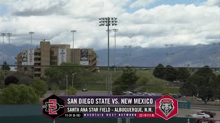 HIGHLIGHTS: San Diego State at New Mexico Baseball 4/28/2024