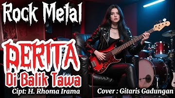 DERITA DI BALIK TAWA - RHOMA IRAMA Versi Rock Metal | Cover Gitaris Gadungan (AI)