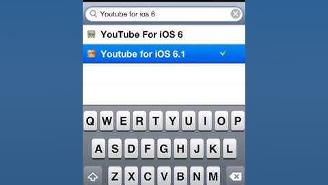 get old youtube back on ios 6