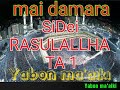 Yabon Annabi Sidi RASULALLHA TA 1 Yabon Annabi Sidi RASULALLHA TA 1