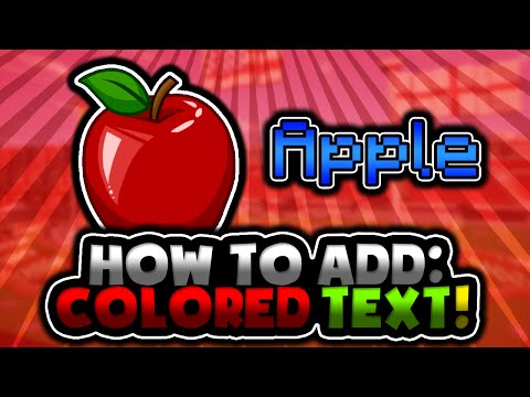Tutorial: HOW TO ADD COLORED TEXT TO ITEMS IN MINECRAFT!