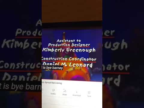 Barney Beach Party End Credits