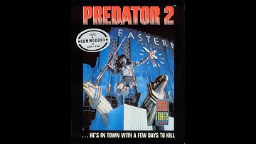 Predator II (1990) - Commodore 64 Cassette C64 (Full Loading & Gameplay)