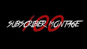 100 Subscriber Montage | RiskzzHD