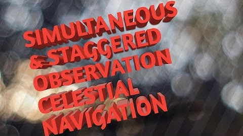 Staggered observation part 1