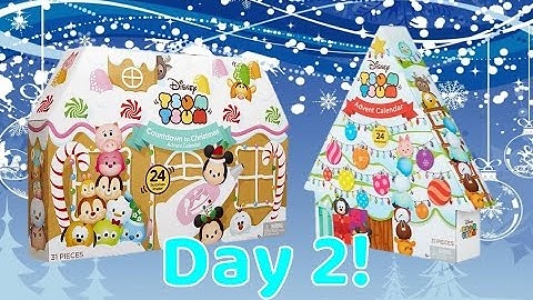 Day 2!│Tsum Tsum Gingerbread & Tree Advent Calendars 2016 Opening!