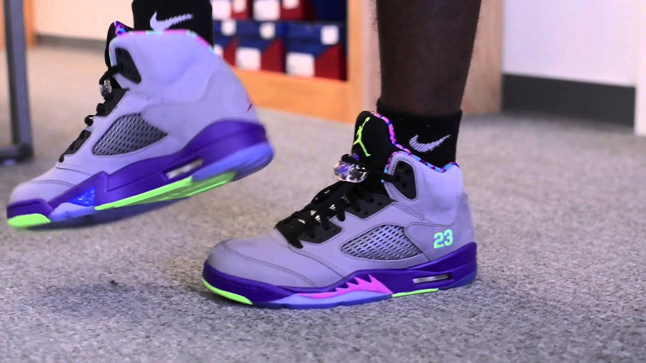 jordan 5 fresh prince on feet