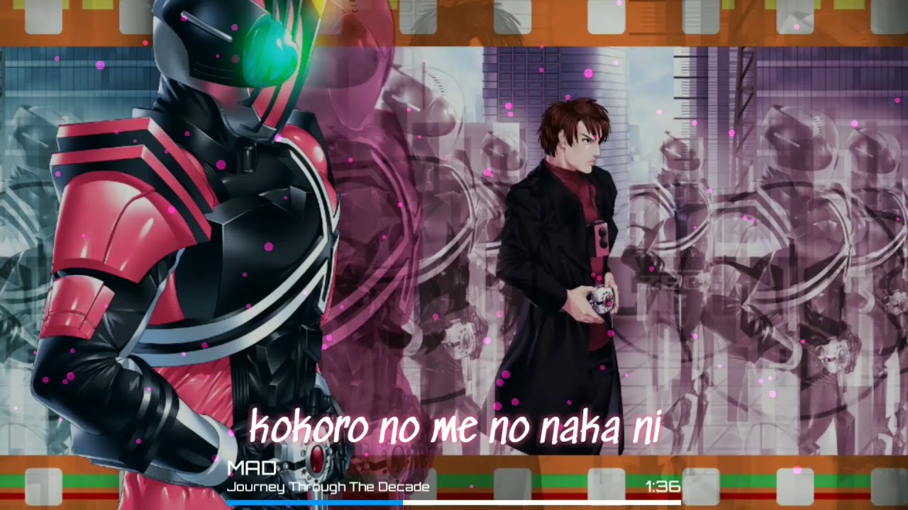 Nightcore Journey Through The Decade Mad 仮面十年ライダー W Lyrics Youtube