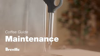 How to clean and unblock the steam wand