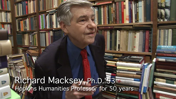 A Rare Collection: Lessons Learned from Dick Macksey