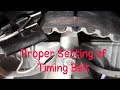 Engine Timing Belt Setting ( 4G64 Engine 2.4 Liters)