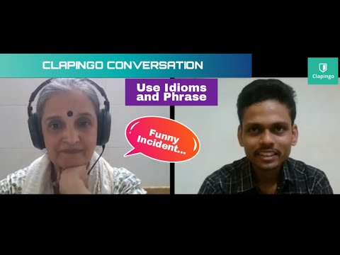 Clapingo English Conversation with tutor Radhika #2 | English Speaking Practice