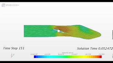 Transient analysis using overset mesh technique in star ccm+